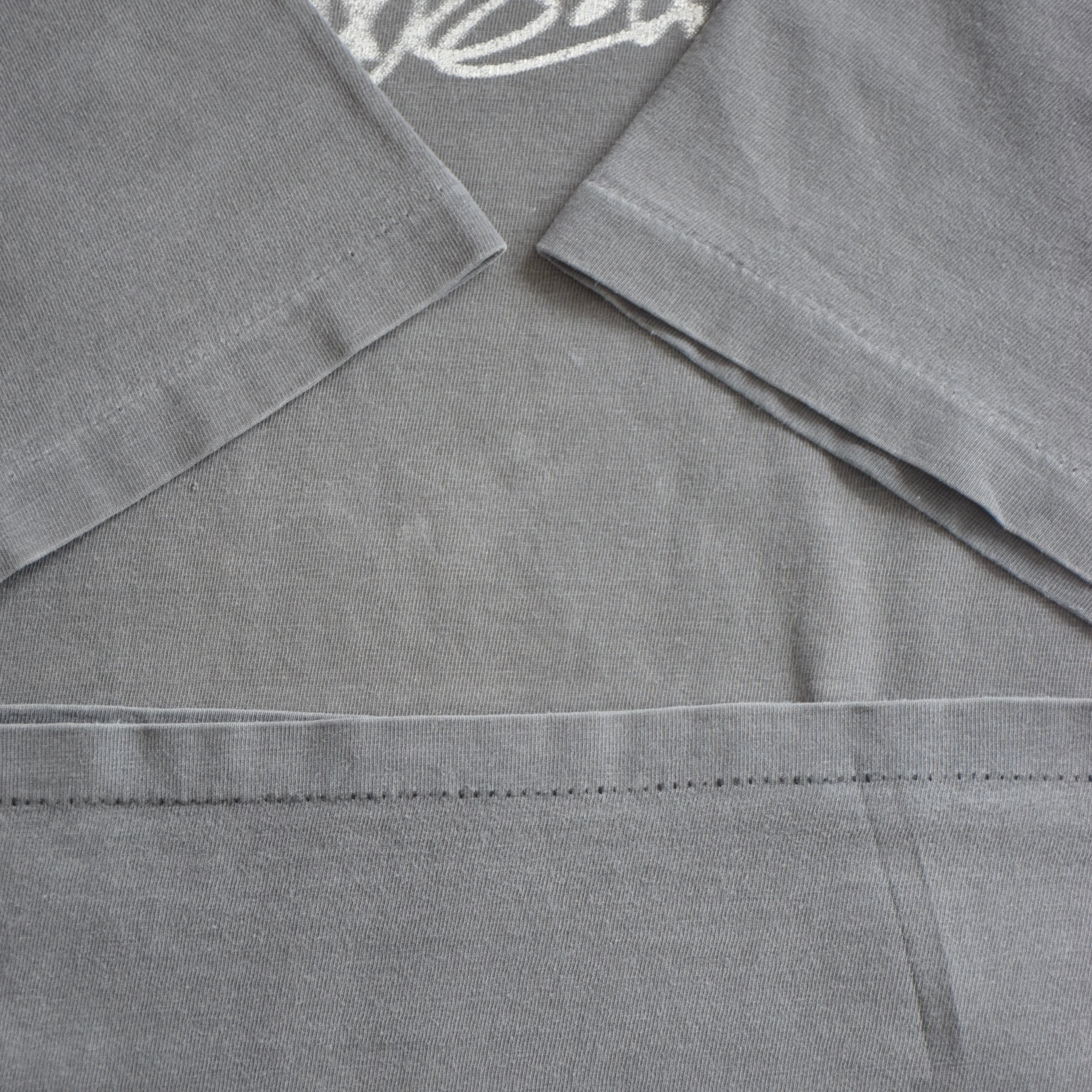 90's mossimo モーションロゴTシャツ フェードグレー メンズL モッシモ