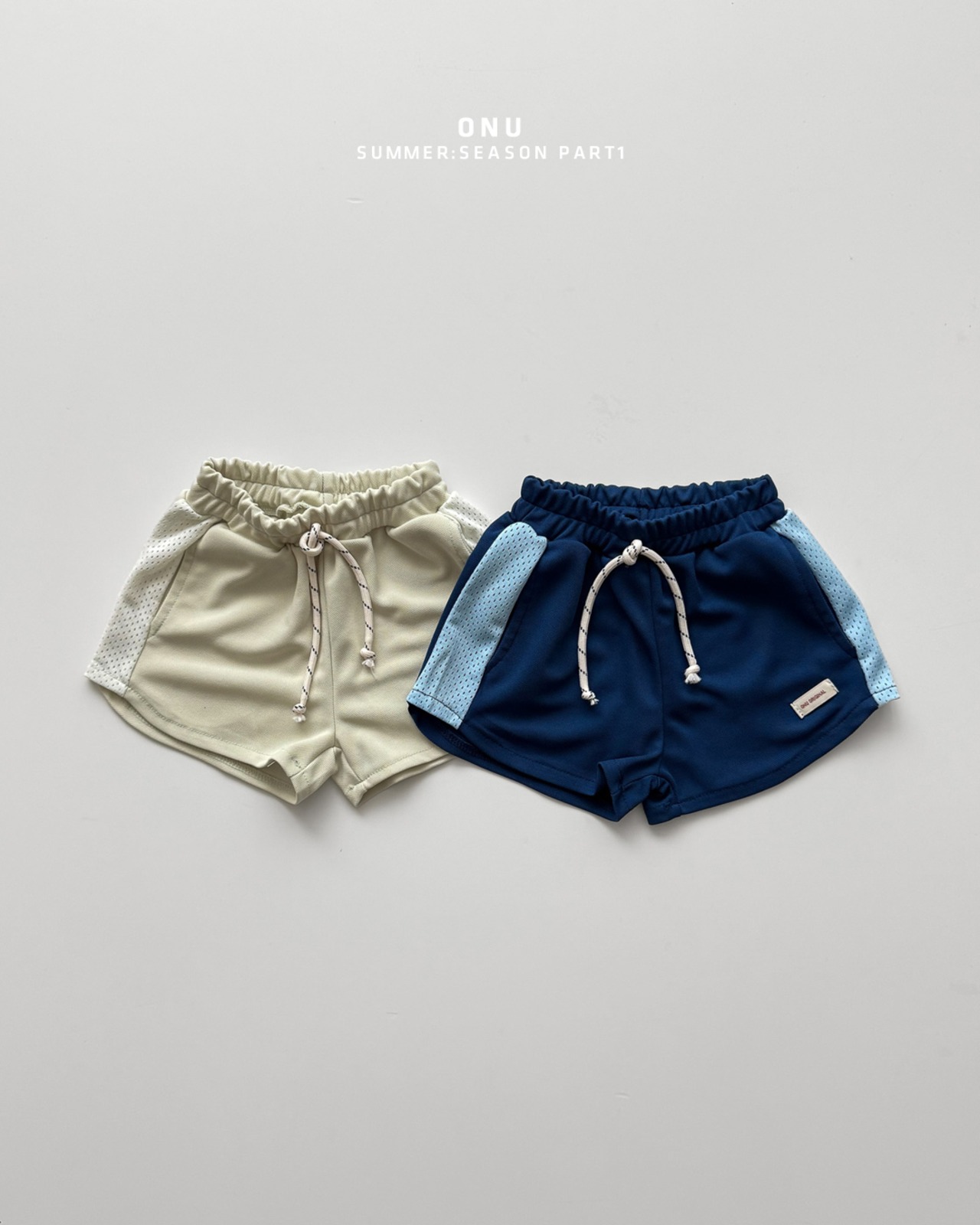 【取寄/韓国直送】ONU  25/SM　メッシュバイカラーショートパンツ