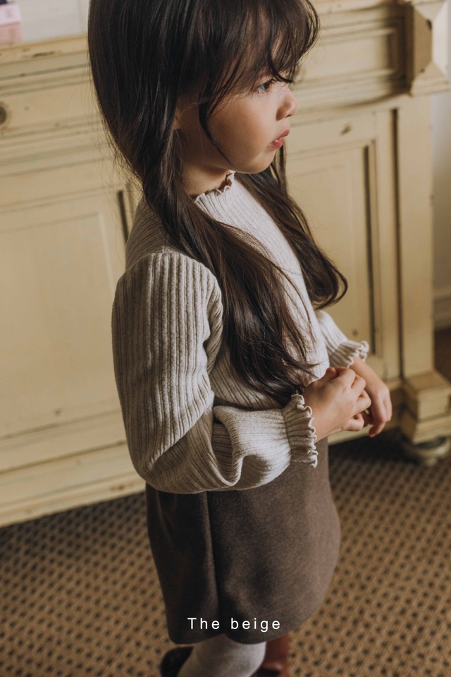 【即納】the beige / ribbed half polar