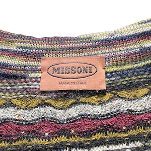MISSONI 3D knit sweater