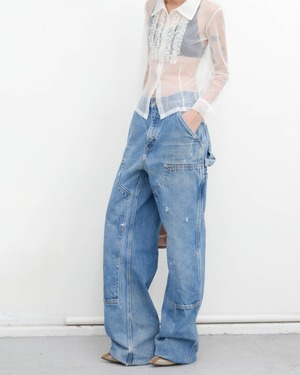 2010s Carhartt - double knee denim painter pants