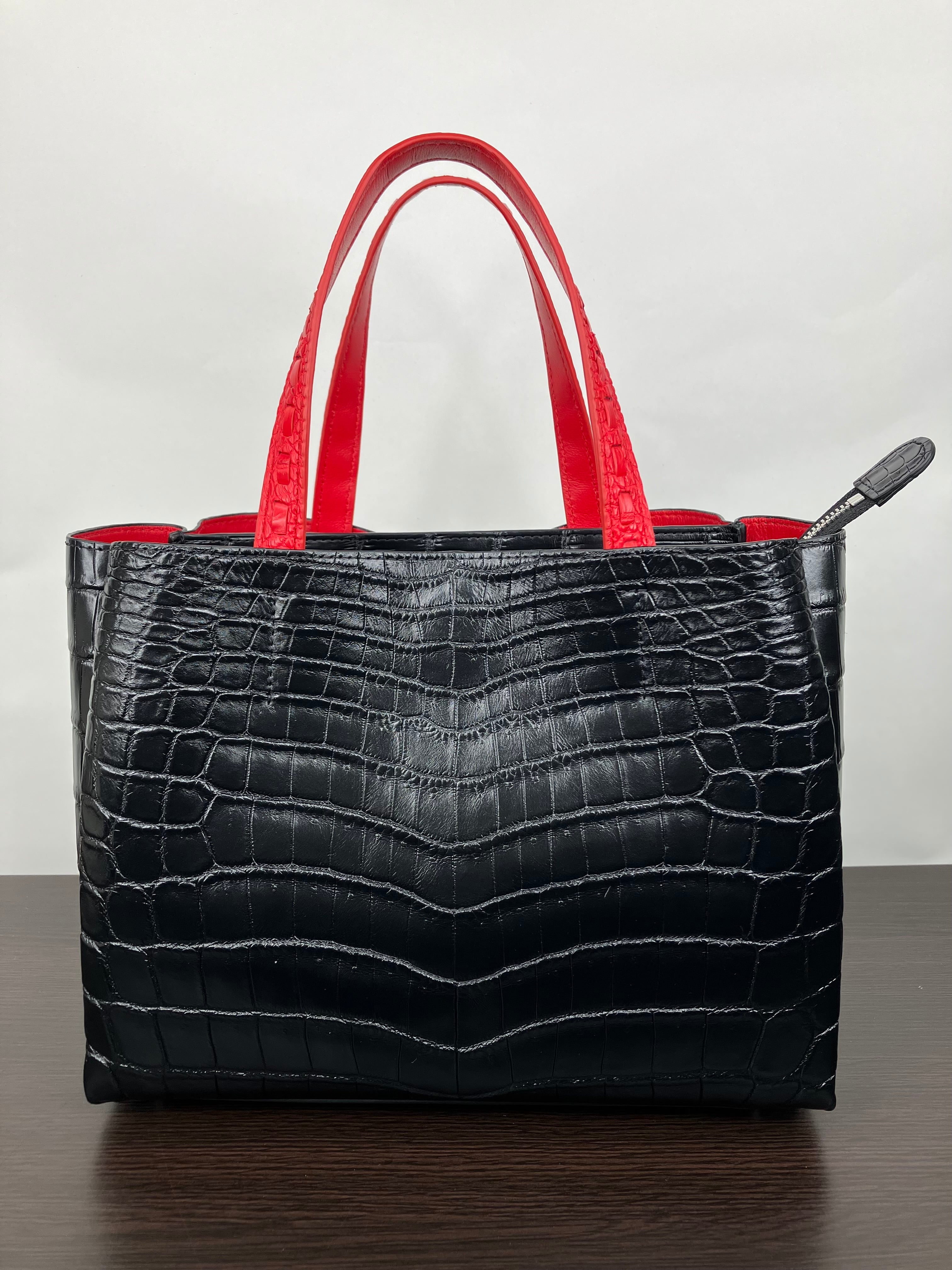 CELINE セリーヌ マカダム ブラゾン型押し PVC レザー ハンドバッグ