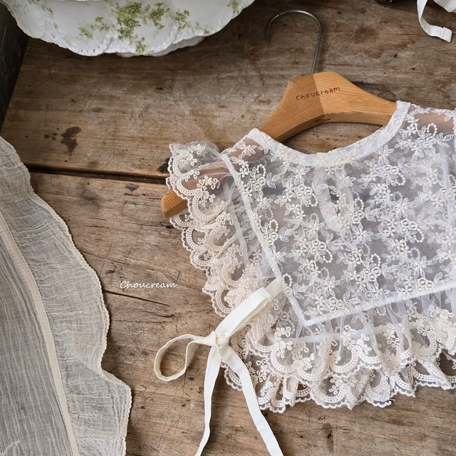 ⭐︎即納⭐︎[ choucream ] lace frill vest