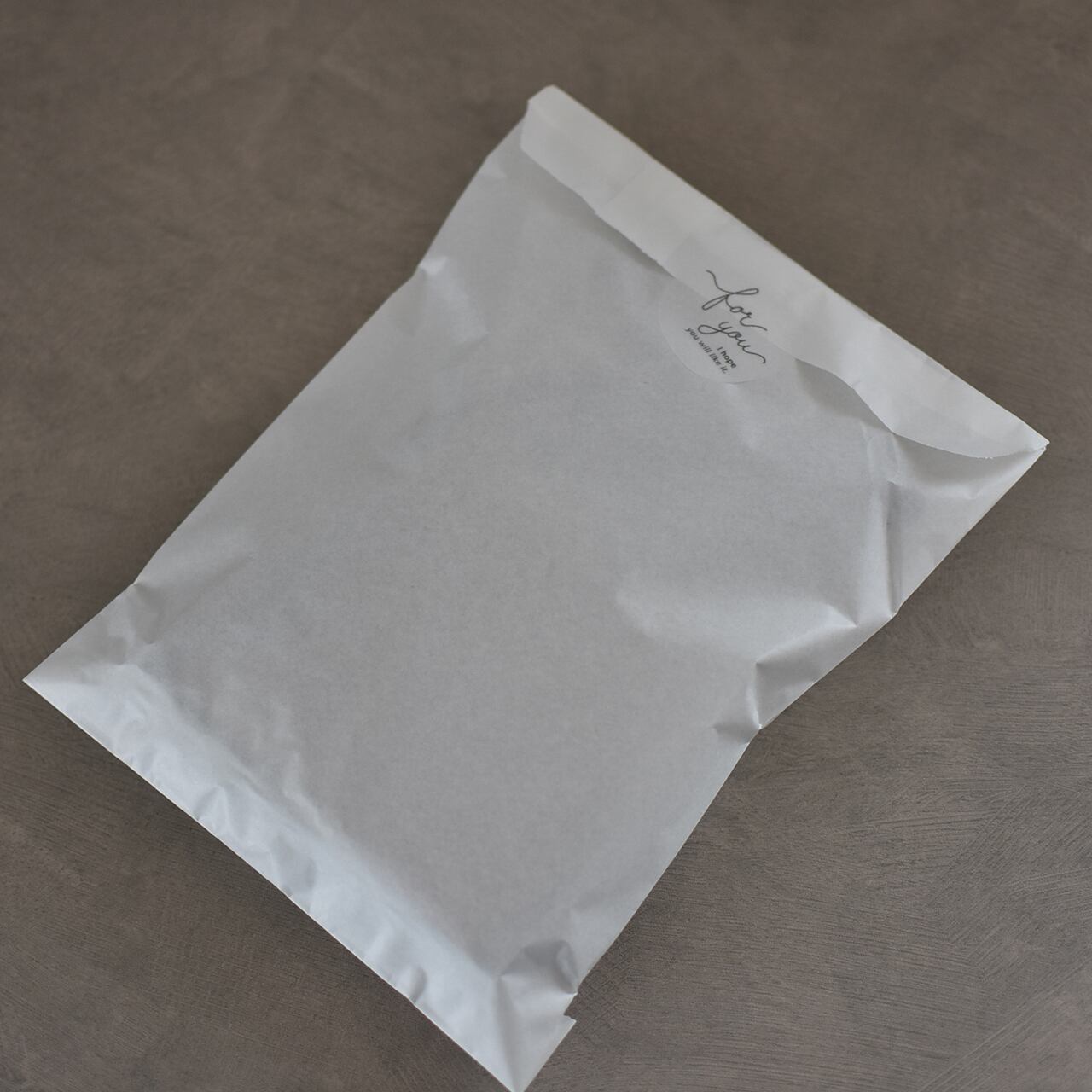 紙袋 平袋 白 100枚入 幅155×高さ230mm 白3 | 小さな箱屋 リトルアンツ