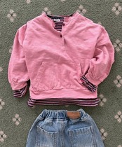 【取寄/韓国直送】MINIMAL  ヘンリーネックポケットTシャツ｜秋服｜韓国子供服｜26/AT