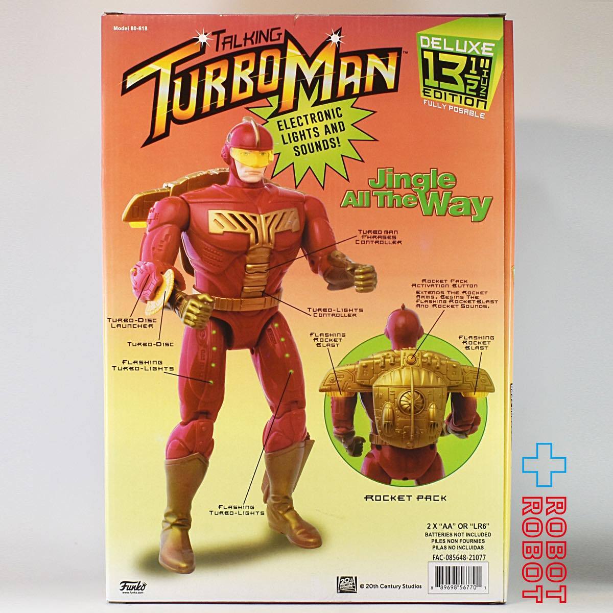 トーキング・ターボマン 絶版品】当時物 1997年 TIGER社製 トーキング ターボマン デラックス