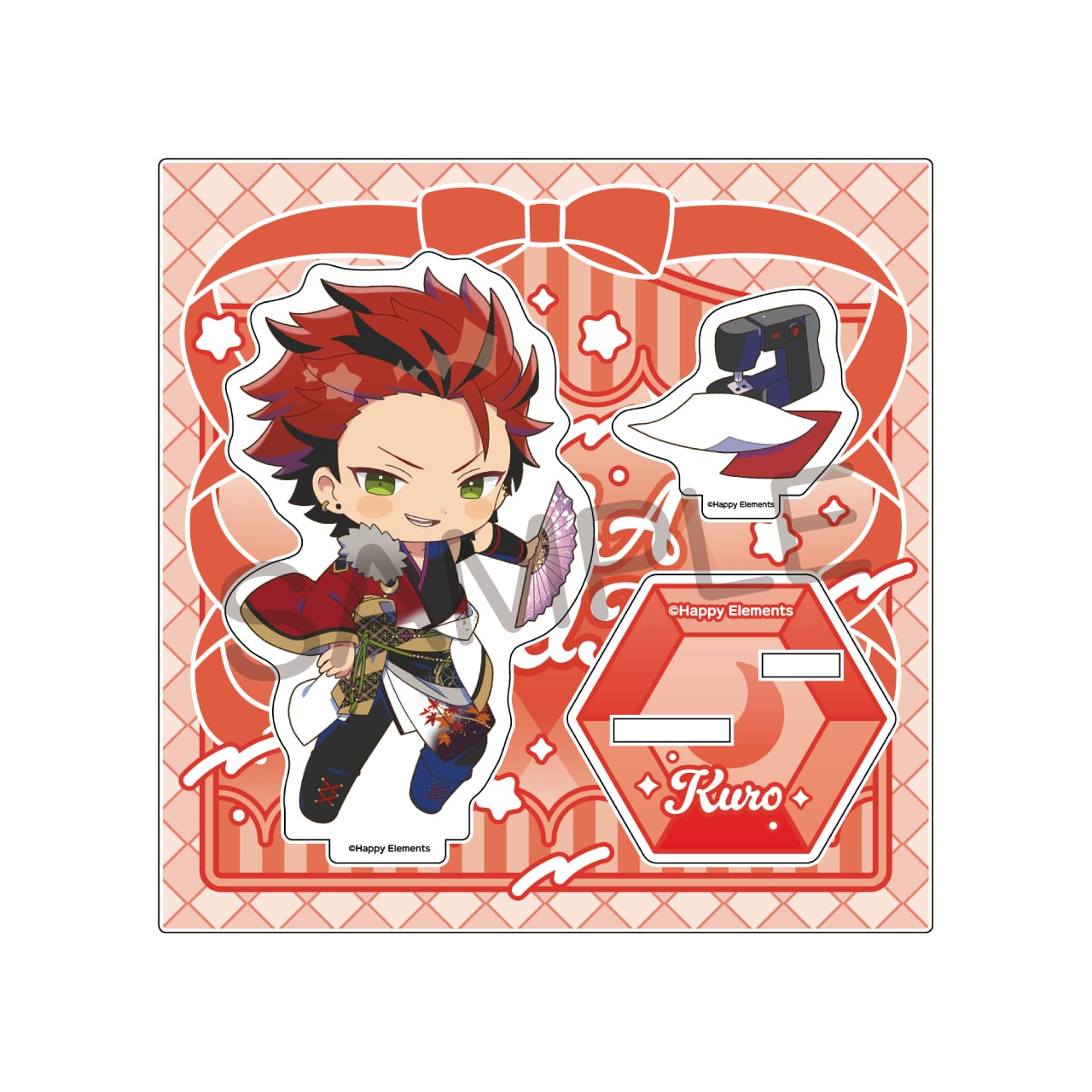 あんさんぶるスターズ！！ きゃらとりあ アクリルスタンド 鬼龍 紅郎