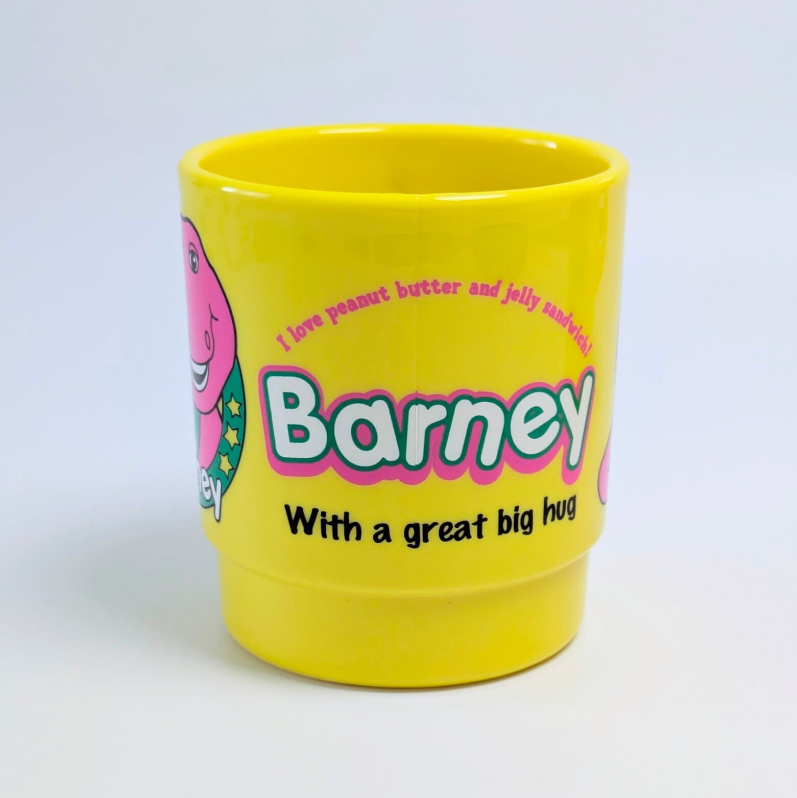 【 STACKING MUG / スタッキングマグ 】Barney( バーニー )プラカップ / MUG / ミルキーマグ / 積み重ねられるマグ〚アメリカン雑貨 アメトイ〛