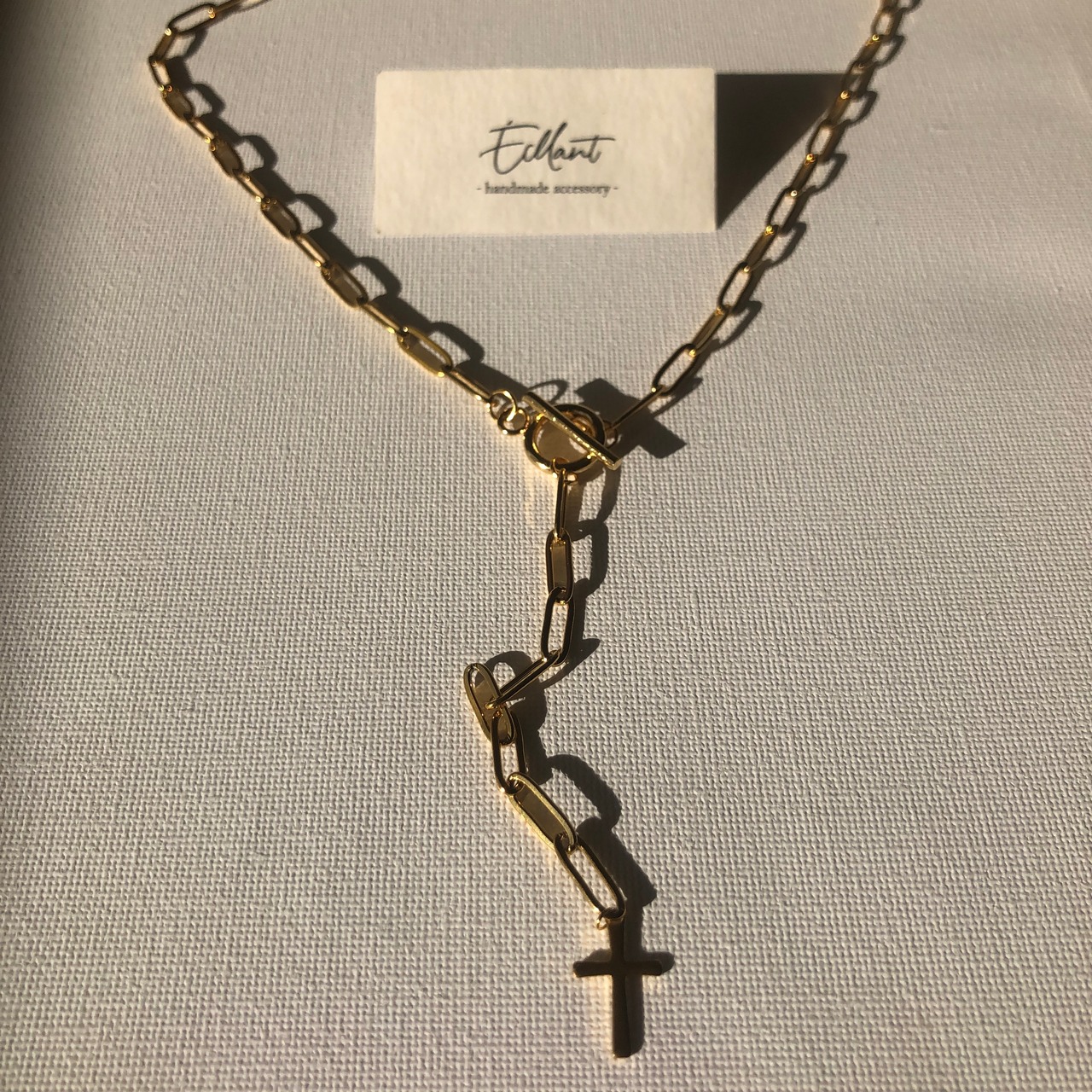 ロザリオ クロス マンテルネックレス