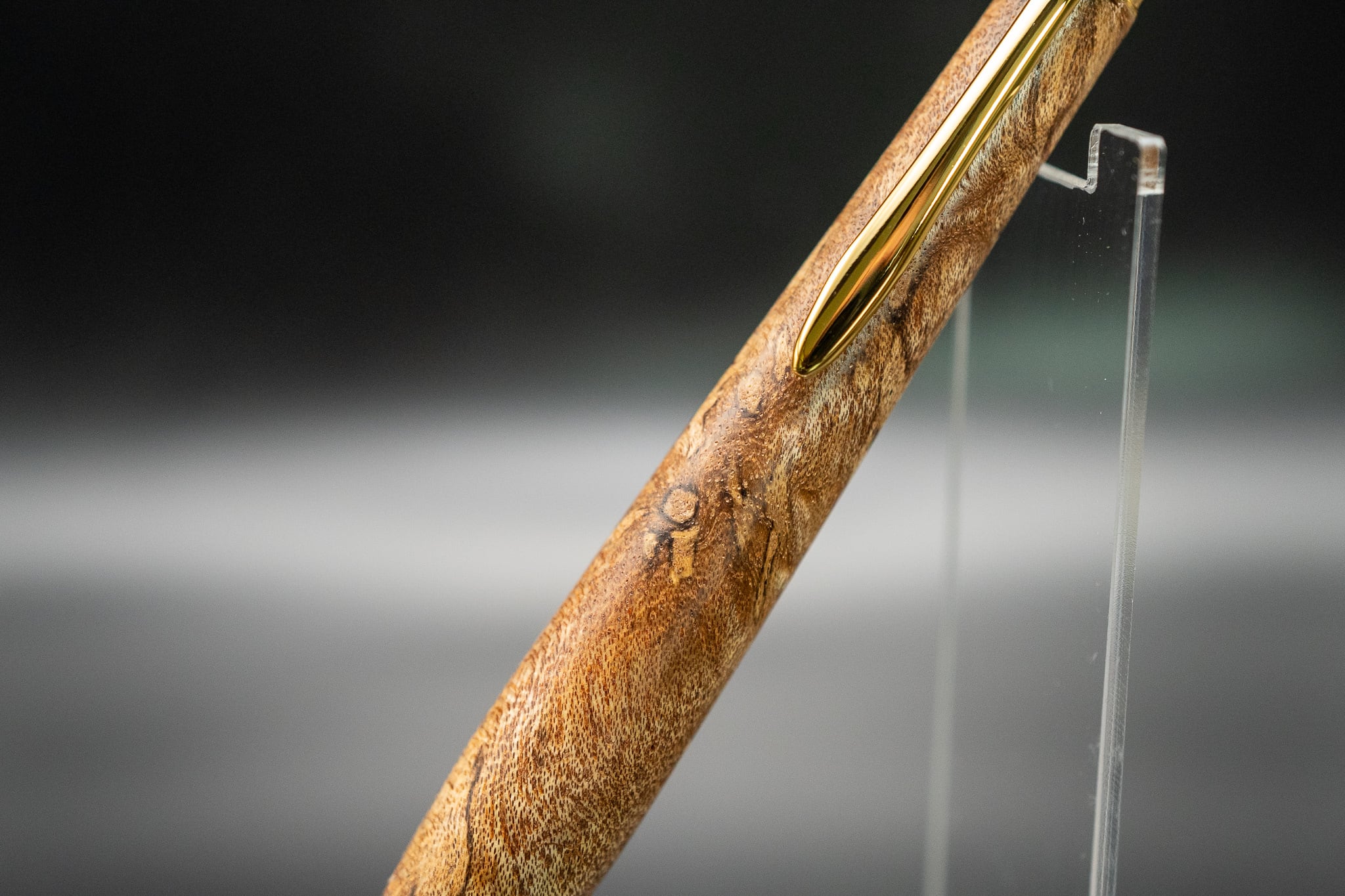 【アフリカの神宿る木】ブビンガ 辺材 杢 gold MP