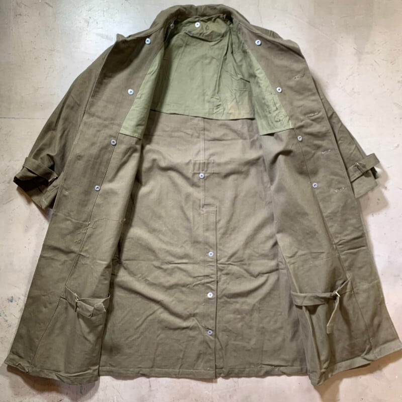 希少50s FRENCH ARMY フランス軍 コート ヴィンテージ1011Ｎ▲