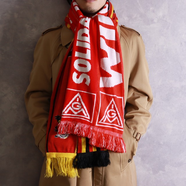 Remake 4panels soccer muffler : red