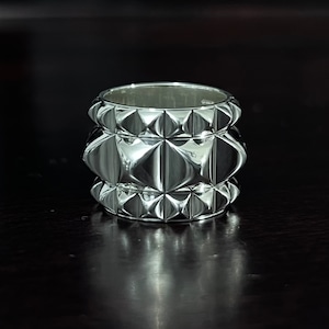 HERMES Espionne Ring GM Sterling Silver 54 | エルメス エスピオンヌ リング GM スターリング シルバー