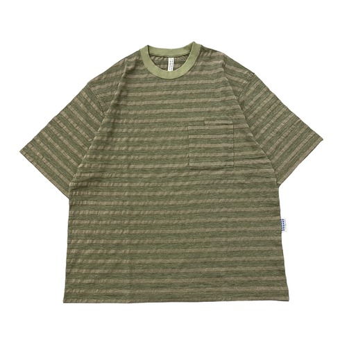 NOROLL / UNEVENNESS S/S TEE WAKAKUSA