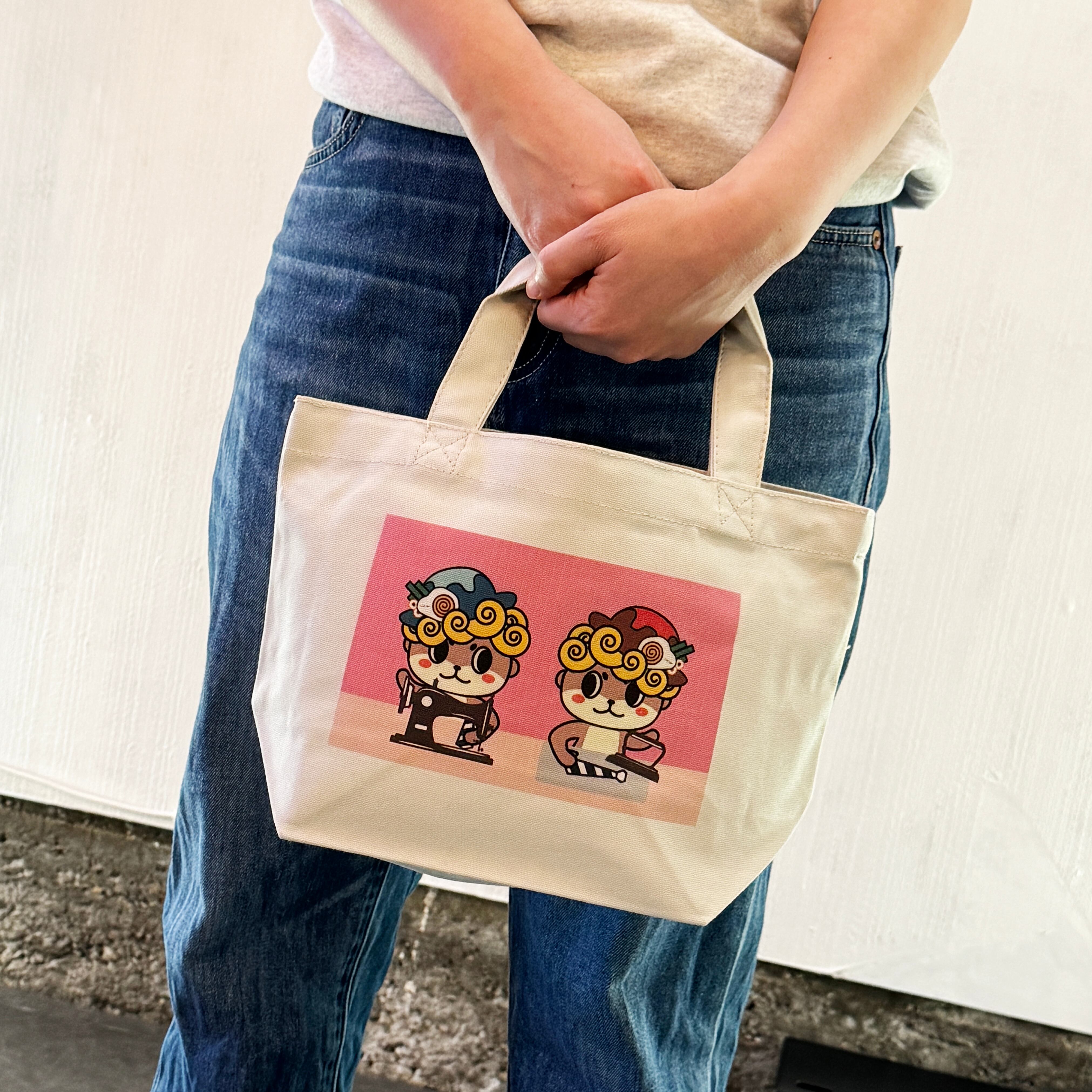 ホホ衣類しんじょう君トートバッグS ランチバッグ