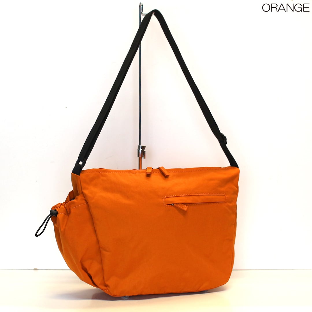 しわ加工ナイロンボトルポケット付きショルダー 【11-2130