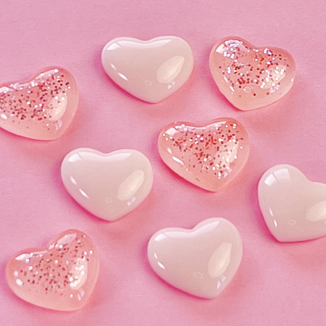ハートチョコ デコパーツ 8個 ハンドメイド パーツ 素材 キッズアクセサリー かわいい ゆめかわいい パステル Fancy ぷらんたん ハートチョコ デコパーツ 8個 ハンドメイド パーツ 素材 キッズアクセサリー かわいい ゆめかわいい パステル Fancy ぷらんたん
