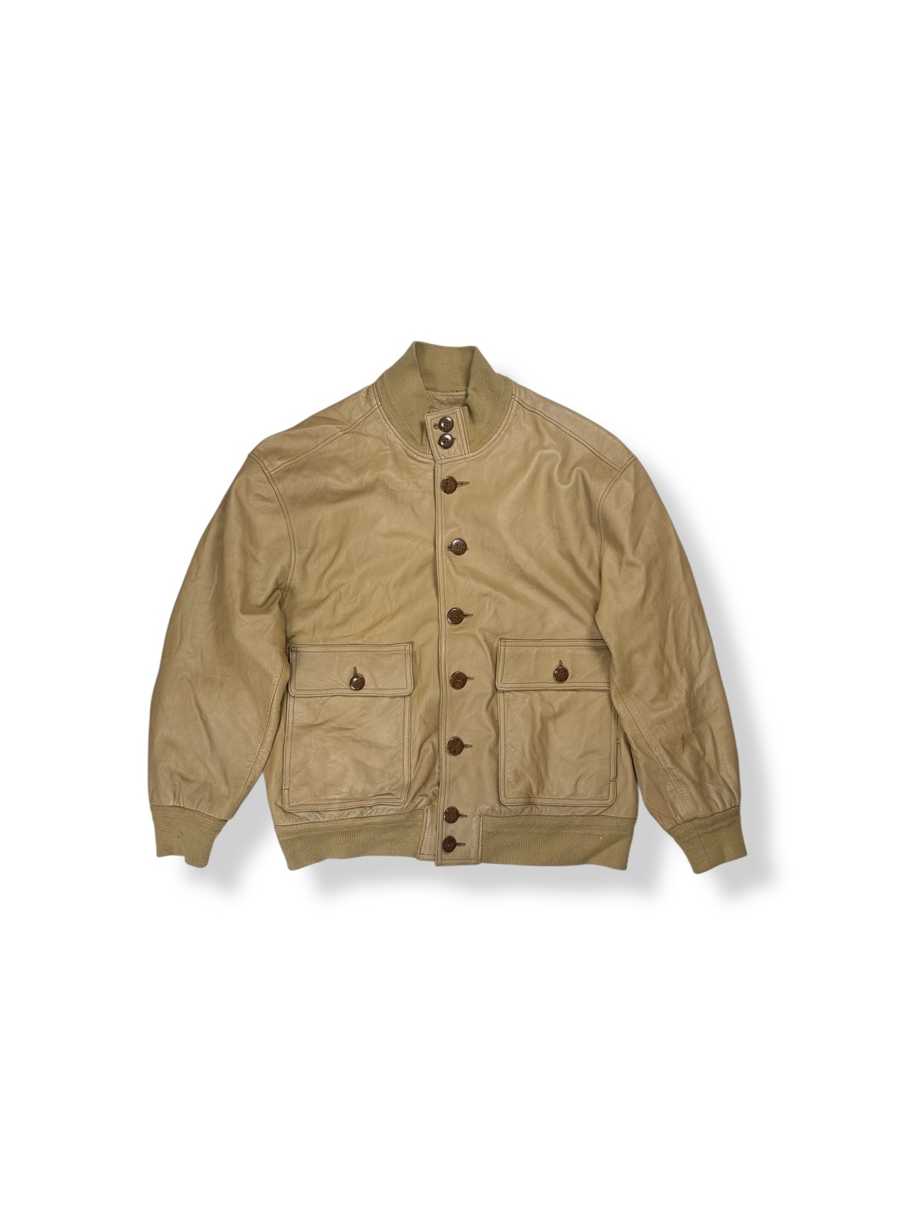 90s Italian Vintage Valstarino Leather Jacket