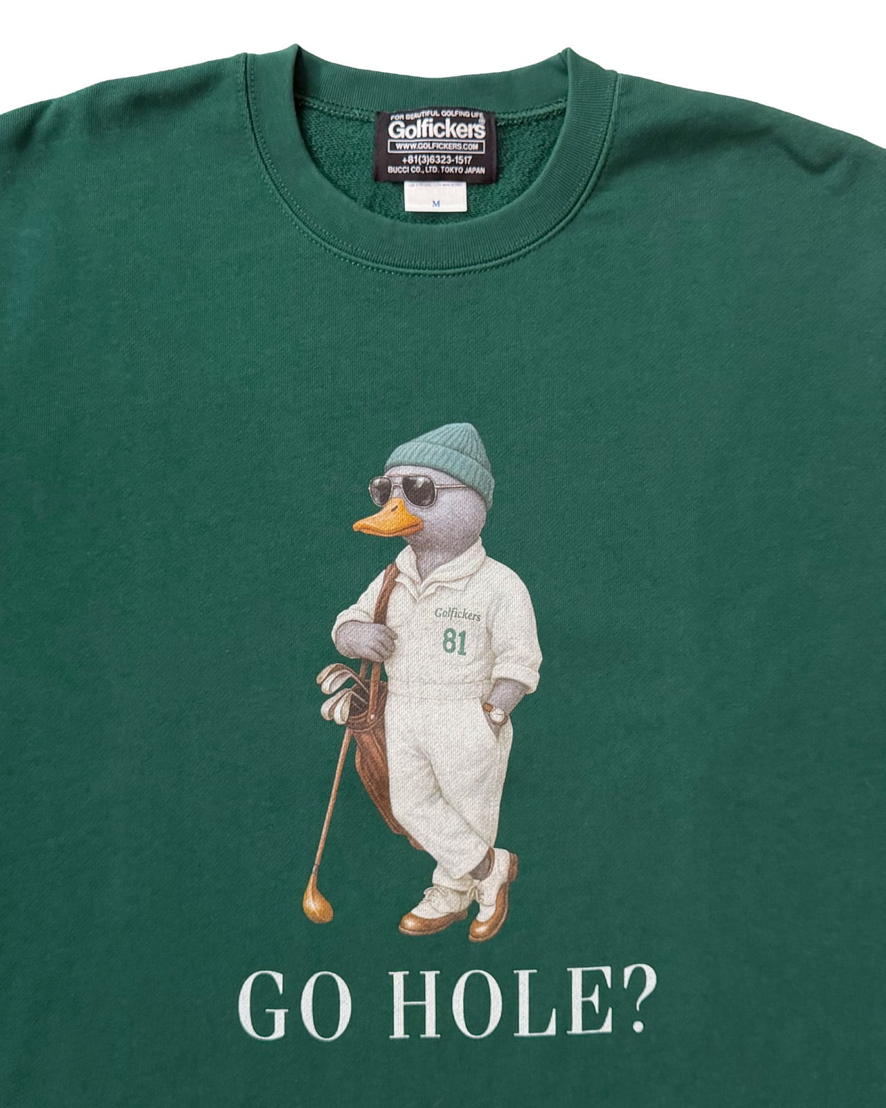 HOLE 634] G-sweat 2026 -Green- ☆予約商品 | Golfickers