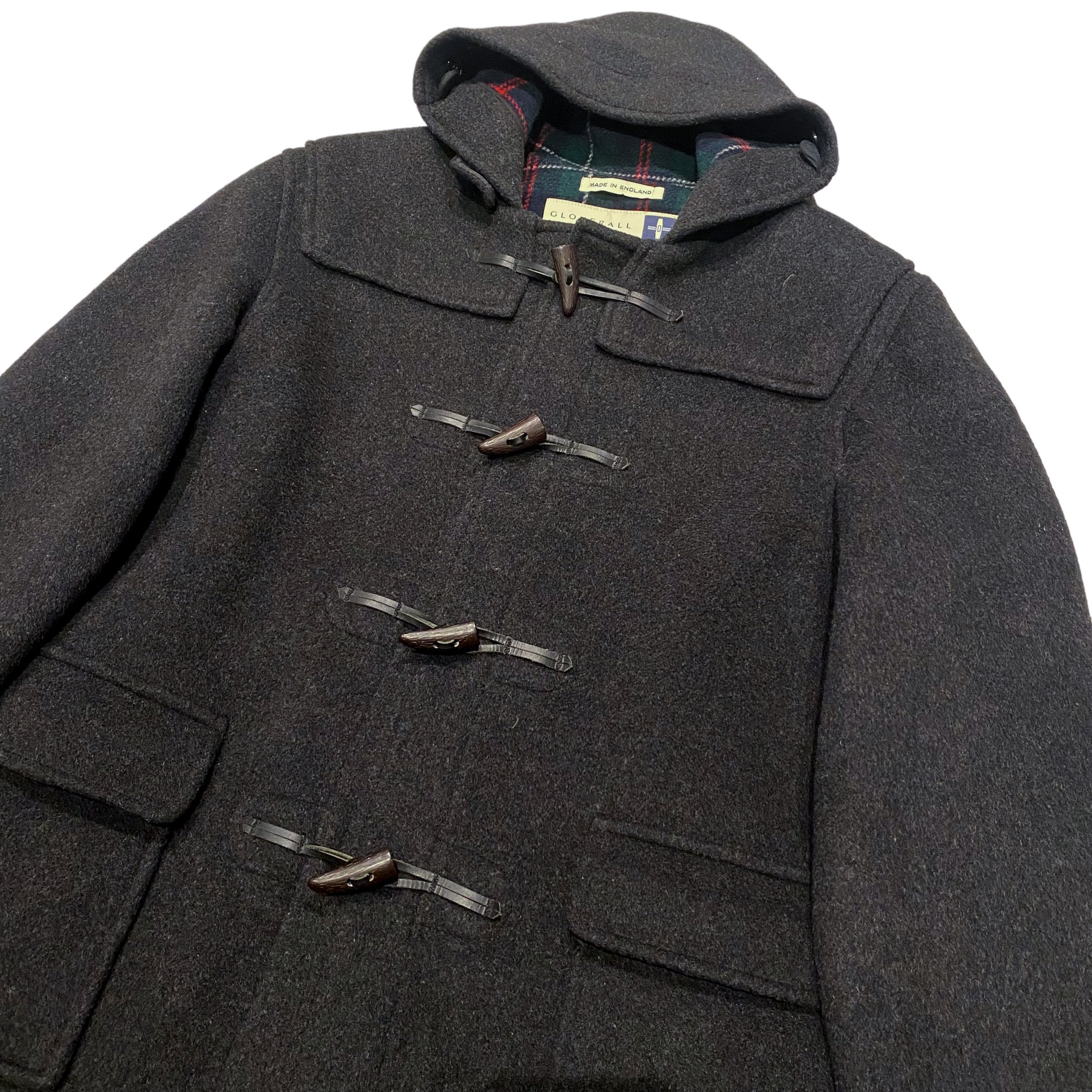 Gloverall イングランド製 Duffle Coat Charcoal 36 / グローバーオール コート ダッフルコート チャコールグレー  古着 ヴィンテージ