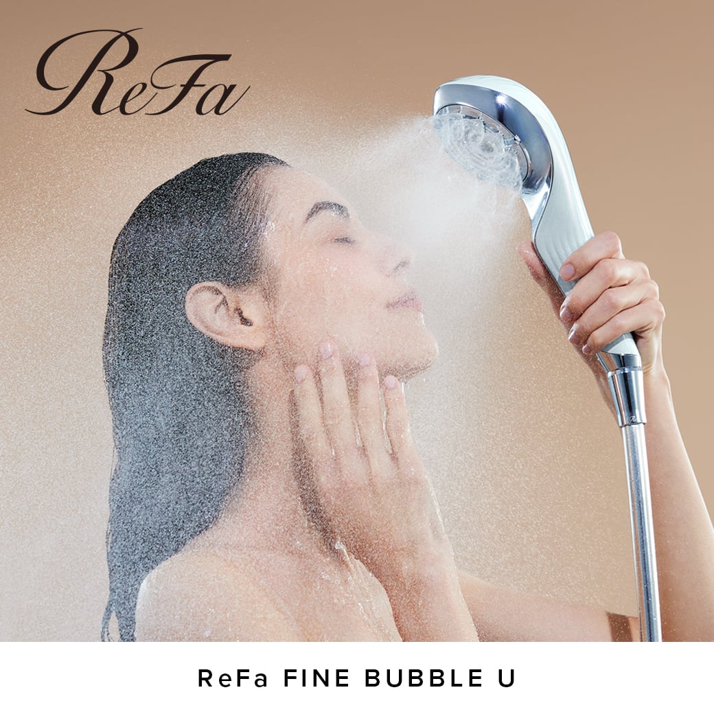 ReFa FINE BUBBLE U(リファファインバブルU)ホワイト/シルバー | MËG