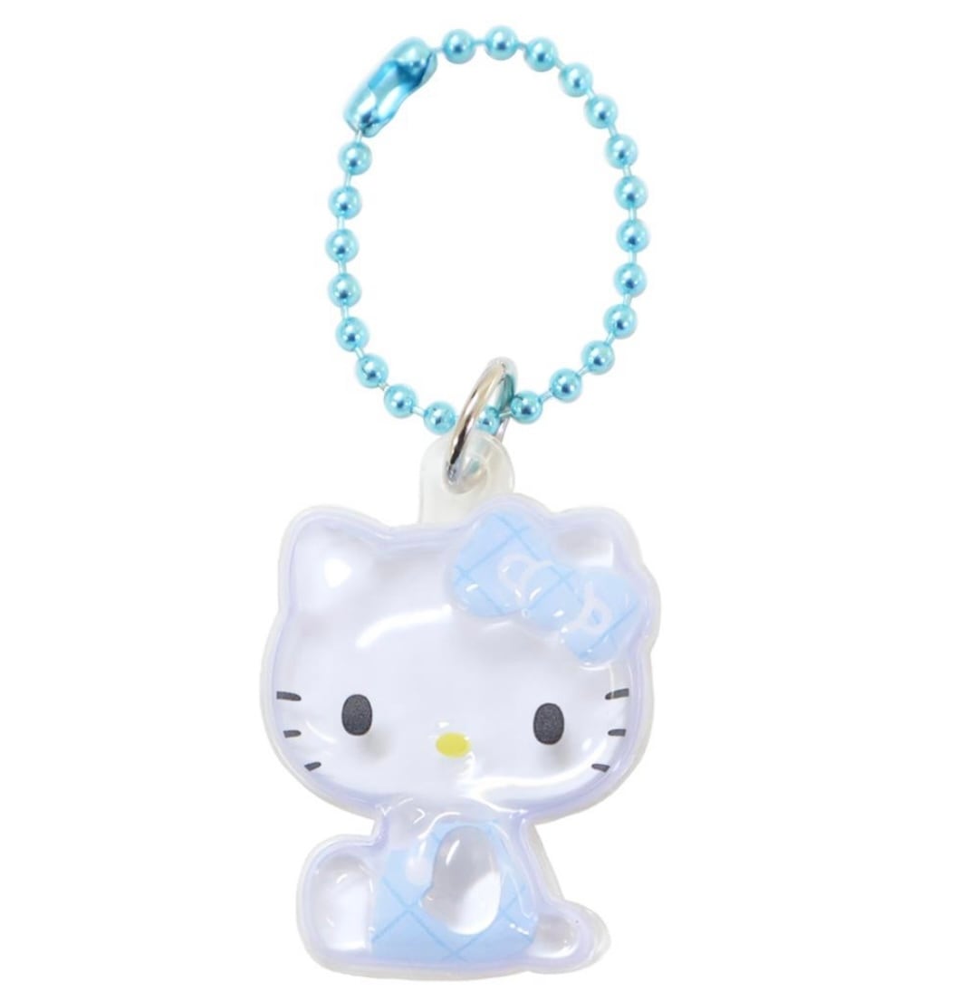 ぷっくりったいプチボールチェーン(キティ)水色 | candybox