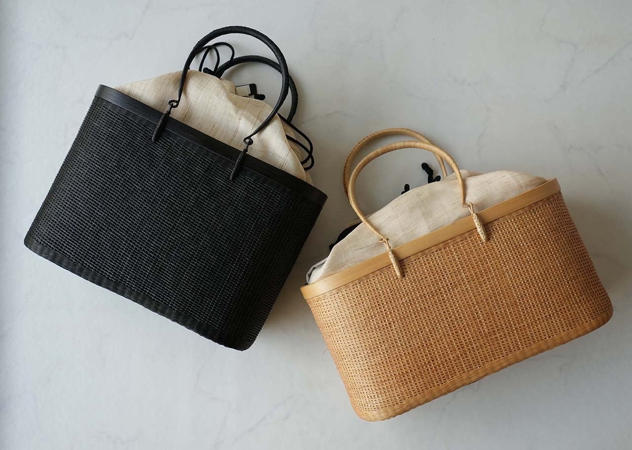再入荷・和小物さくら・バッグ】タイ王室御用達 竹籠バッグ（プラニー 