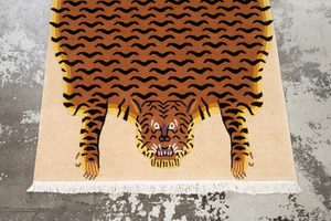 Tibetan Tiger Rug 《Lサイズ•ウール152》チベタンタイガーラグ