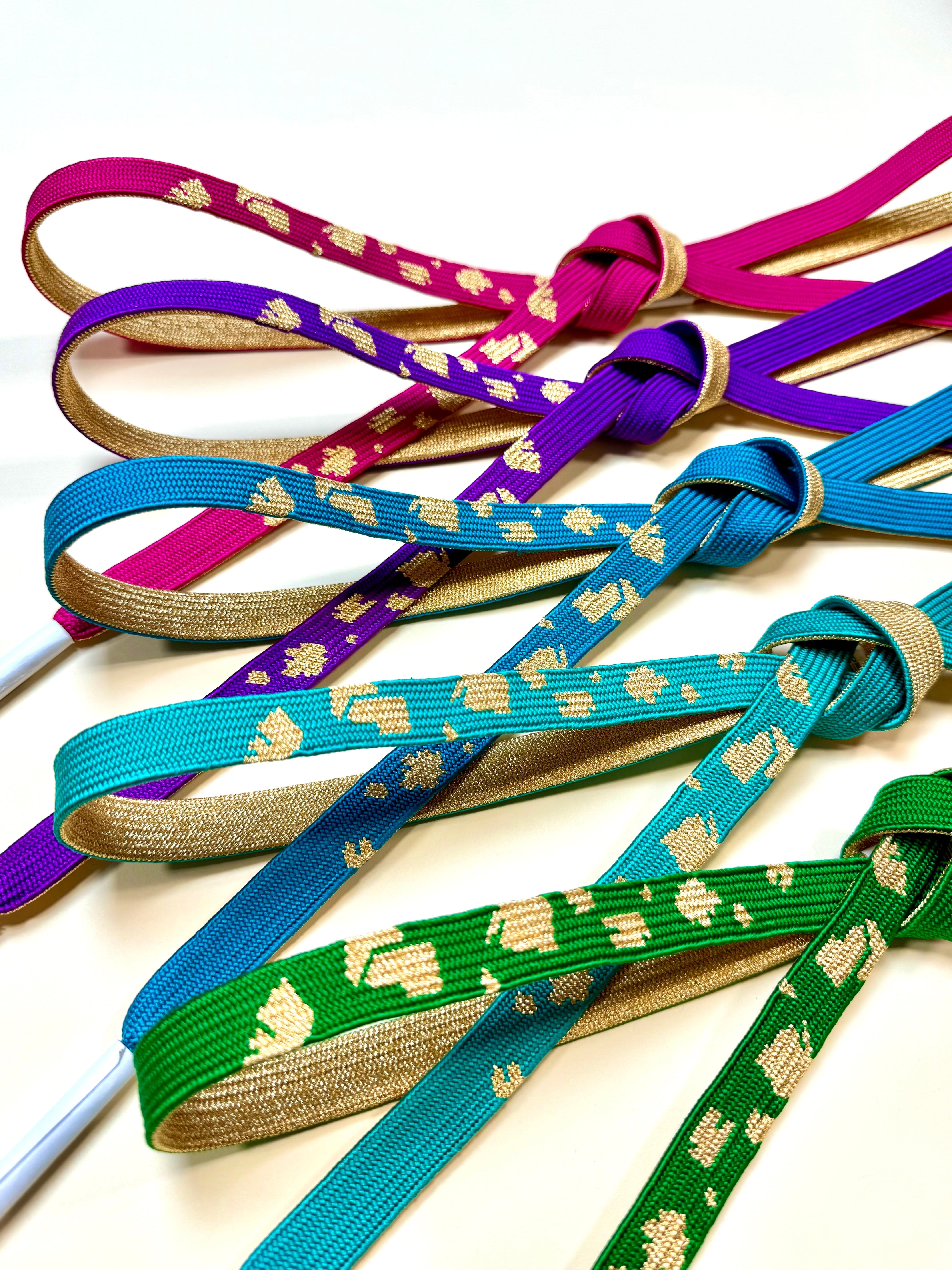 高来組帯締め 箔ちらし 振袖用 | 絞彩苑ストア