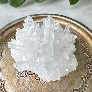【Special Value】四川省 菊花水晶 クラスター 原石 天然石