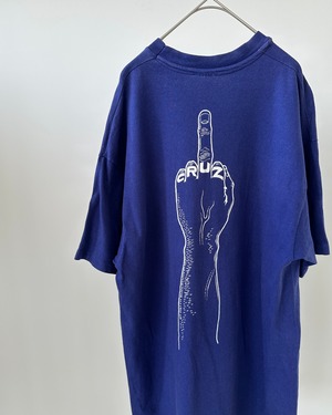 -Santa Cruz- Vintage 90s L Print T-Shirt made in USA