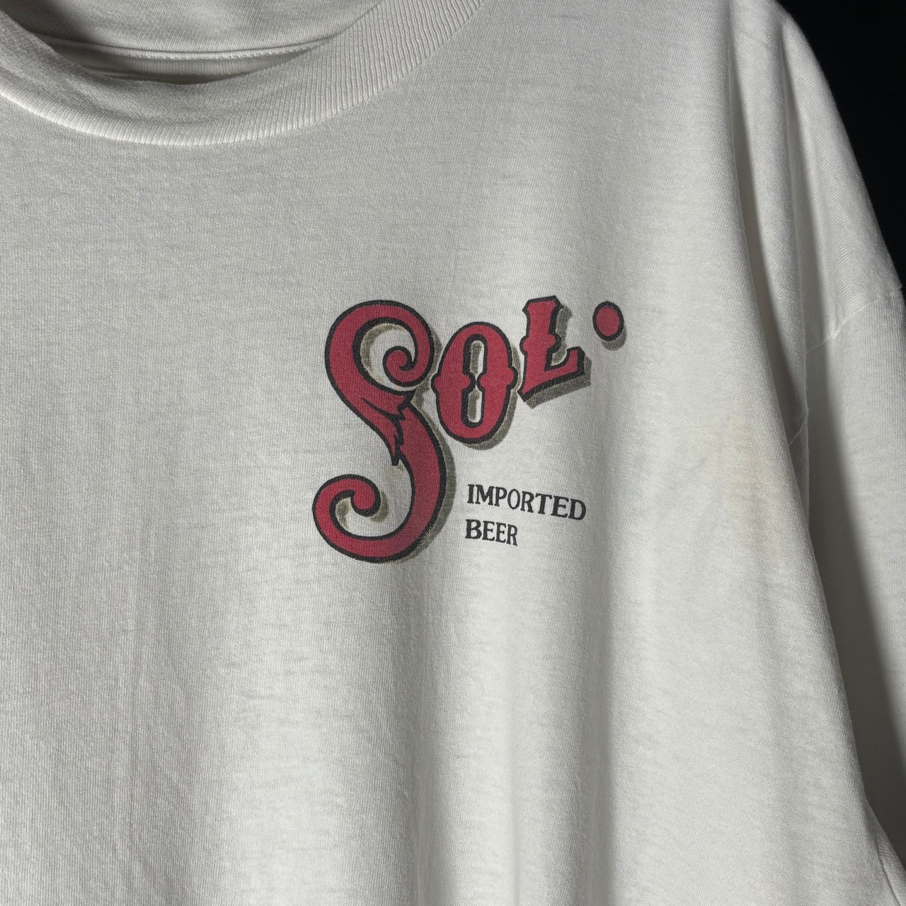 80's SOL.BEER vintage T-shirt ビールTシャツ　企業Tシャツ ヴィンテージ
