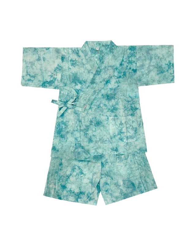 KIDS JINBEI "籠染 EMELARD"