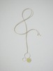 【Jewelry】"Stone on the Beach" Necklace 003（Yellow）