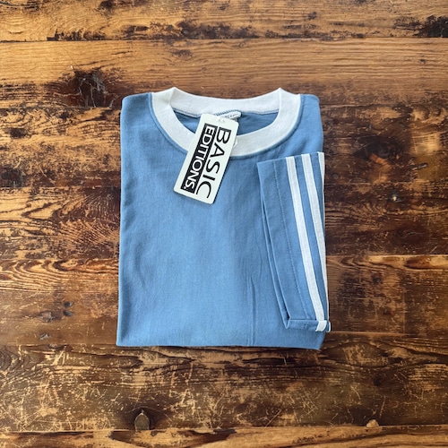 DEADSTOCK "BASIC EDITIONS" K-Mart Athletic Tee Football T-shirt /L