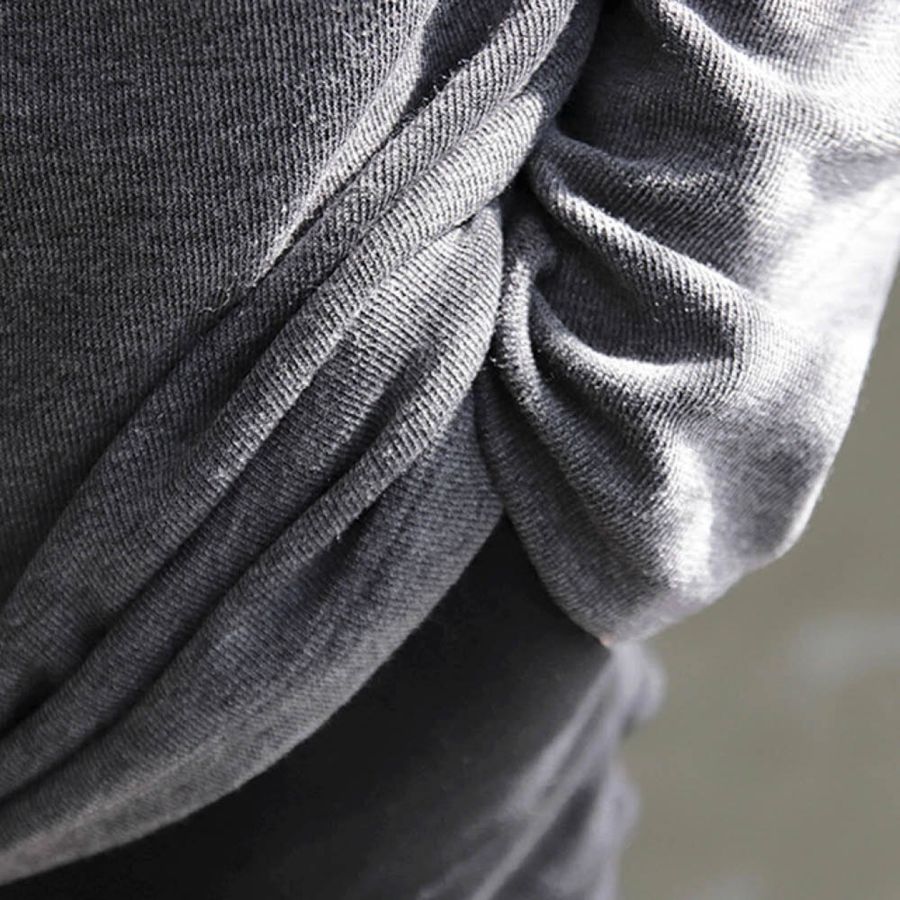 ベーシックモックネックロングTシャツ　MT0080053