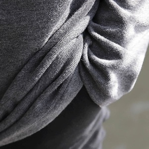 ベーシックモックネックロングTシャツ　MT0080053