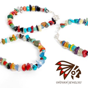 【INDIAN JEWELRY インディアンジュエリー】Navajo multi colored beads bracelet Naomi Garcia ナバホ マルチカラービーズブレスレット ナオミ・ガルシア作
