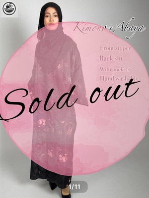 Zipper Kimono×Abaya(prototype)