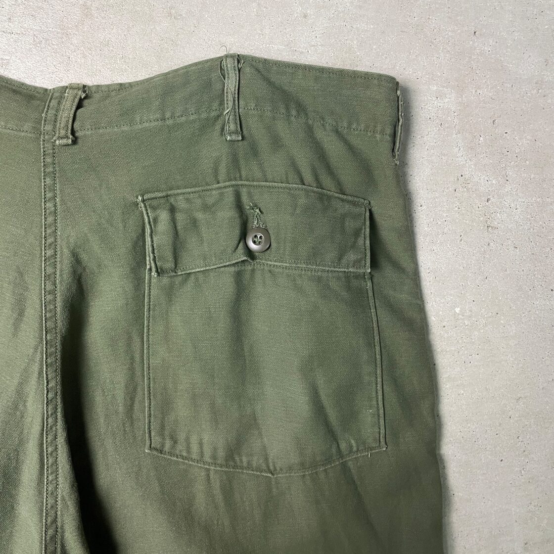 75年納品 70年代 U.S.ARMY 米軍実品 ベイカーパンツ ミリタリーパンツ 