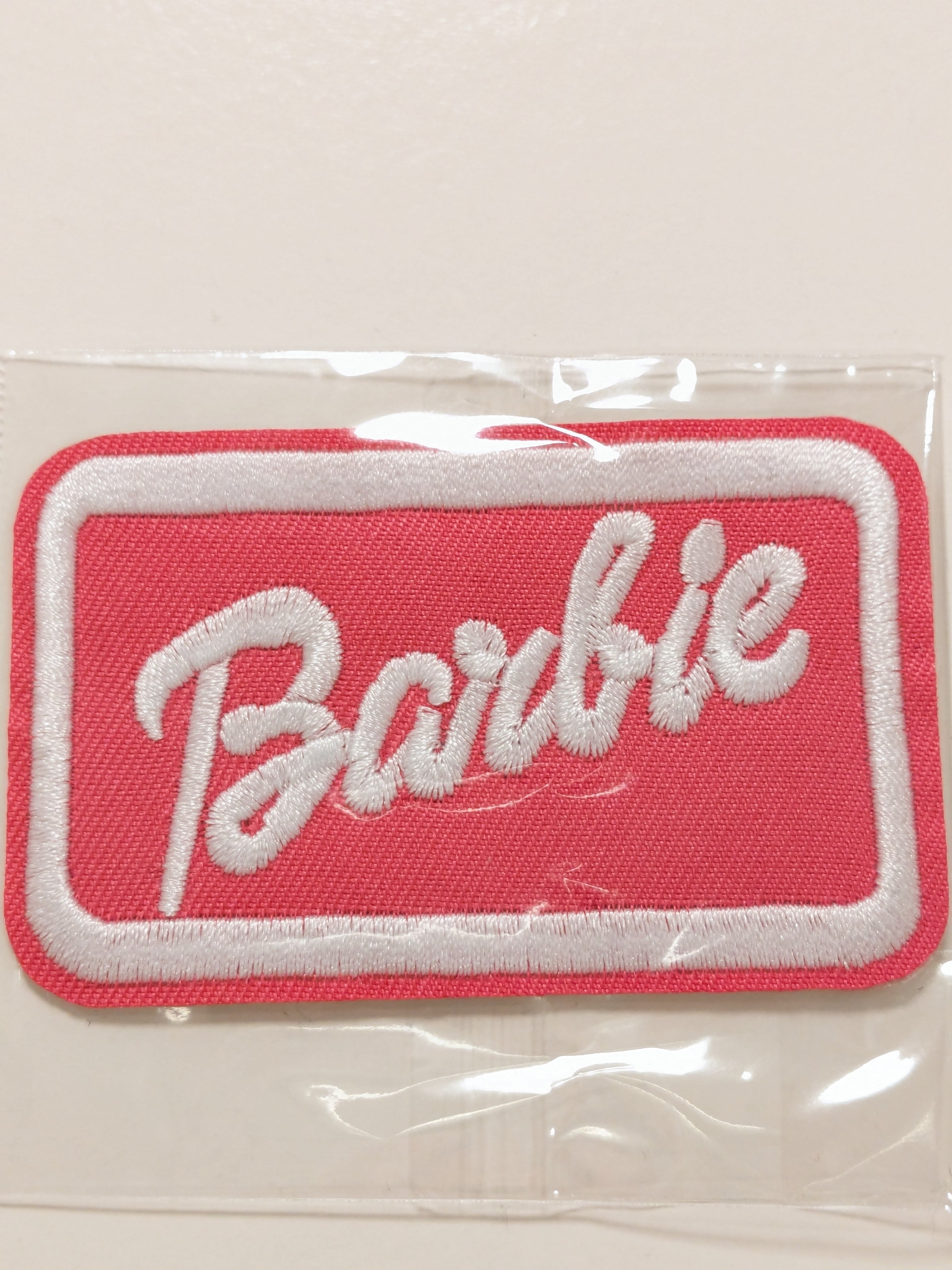 送料無料！ ★刺繍アイロンワッペン★【バービー(Barbie)】 〚アメリカン雑貨 アメトイ〛
