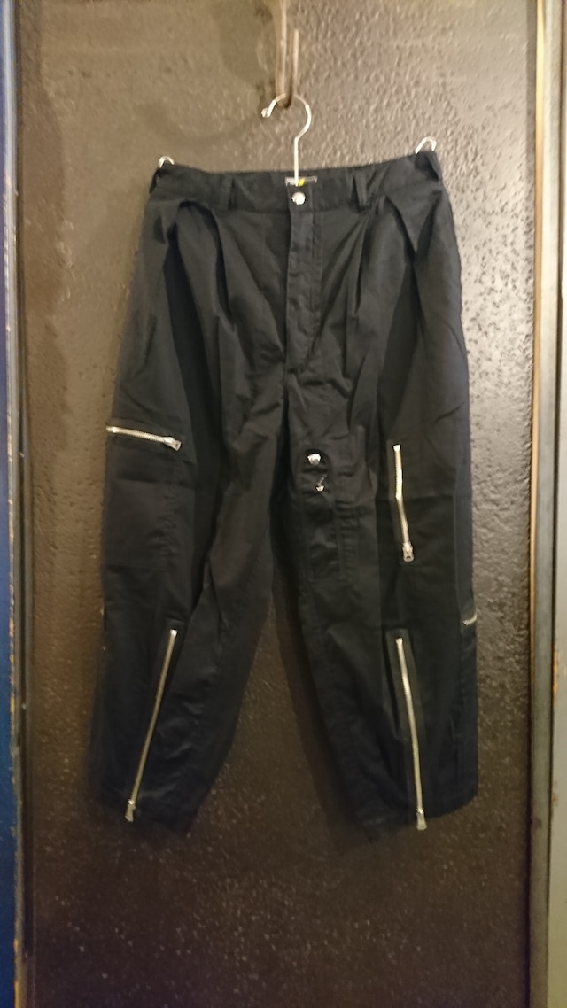 STRANGE TRIP "K2B ADJUST PANTS" Black Color