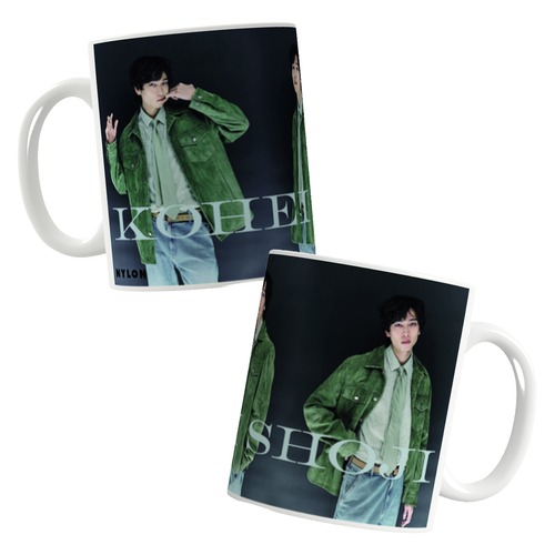 【受注販売・3月下旬お届け予定】NYLON'S NEXT／庄司浩平コラボマグカップB