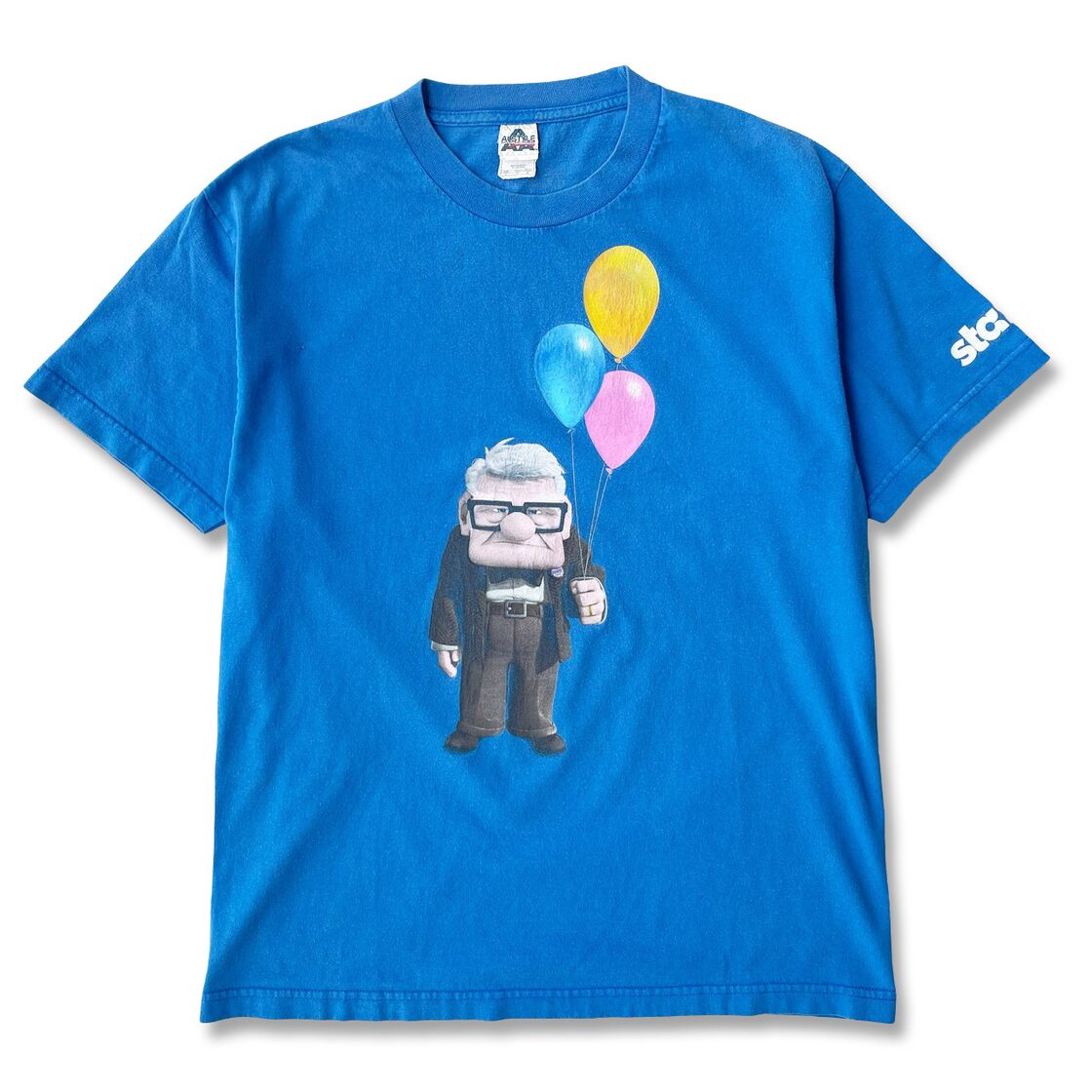 ディズニー ピクサー ヴィンテージ カールじいさん アップ Tシャツ XL 