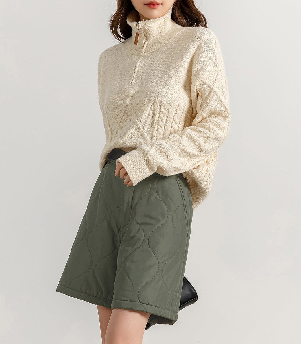 メール便】キルティングショートパンツ／pants586 | DAY CLOSET