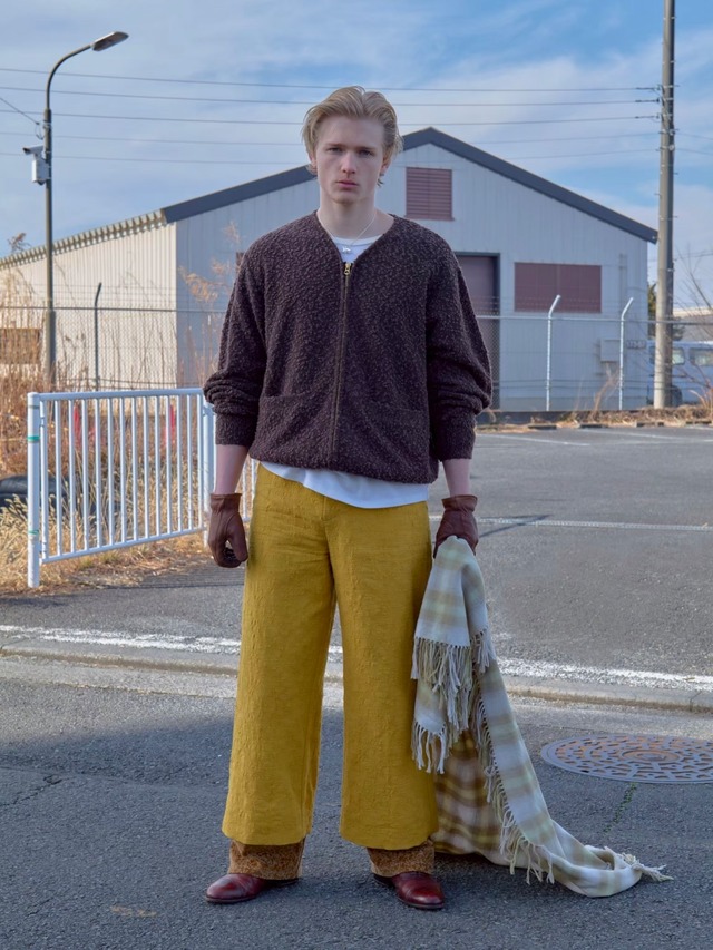 【STEAF】 STONE WALL CARDIGAN