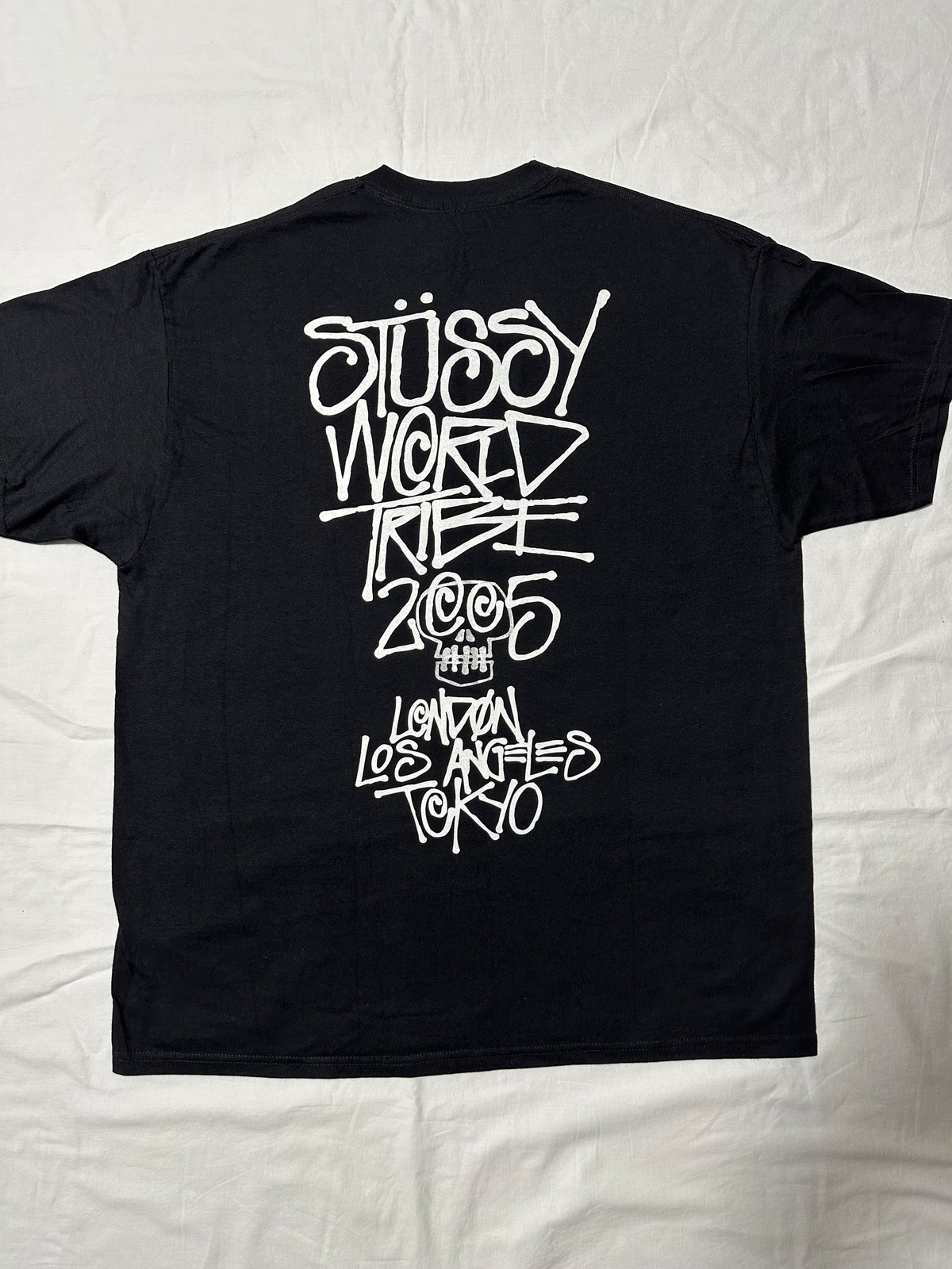 2005年限定オールドステューシー25周年記念TシャツLstussy ビンテージ 