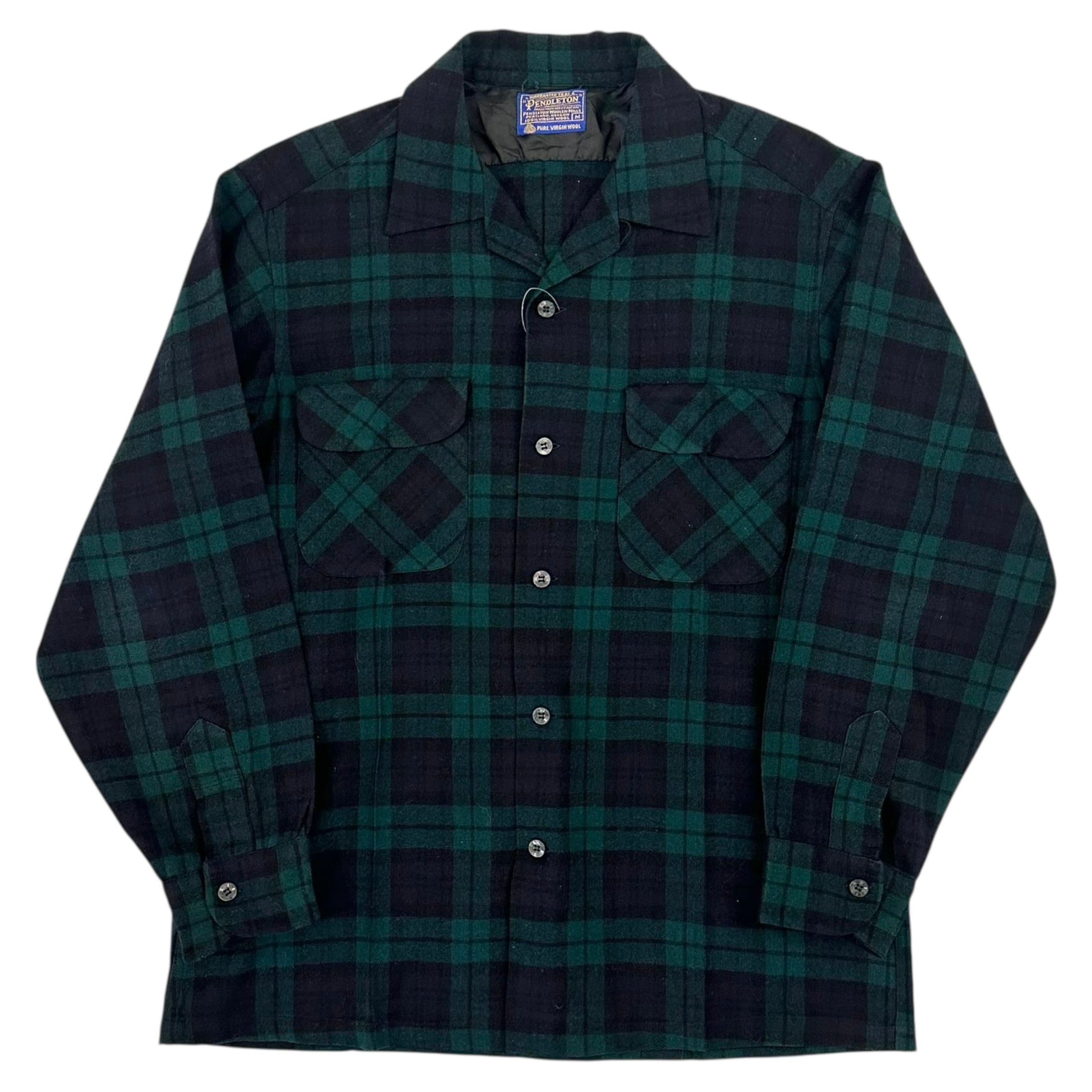 60s PENDLETON Board Shirt Black Watch | BerBerJin Yuhodo