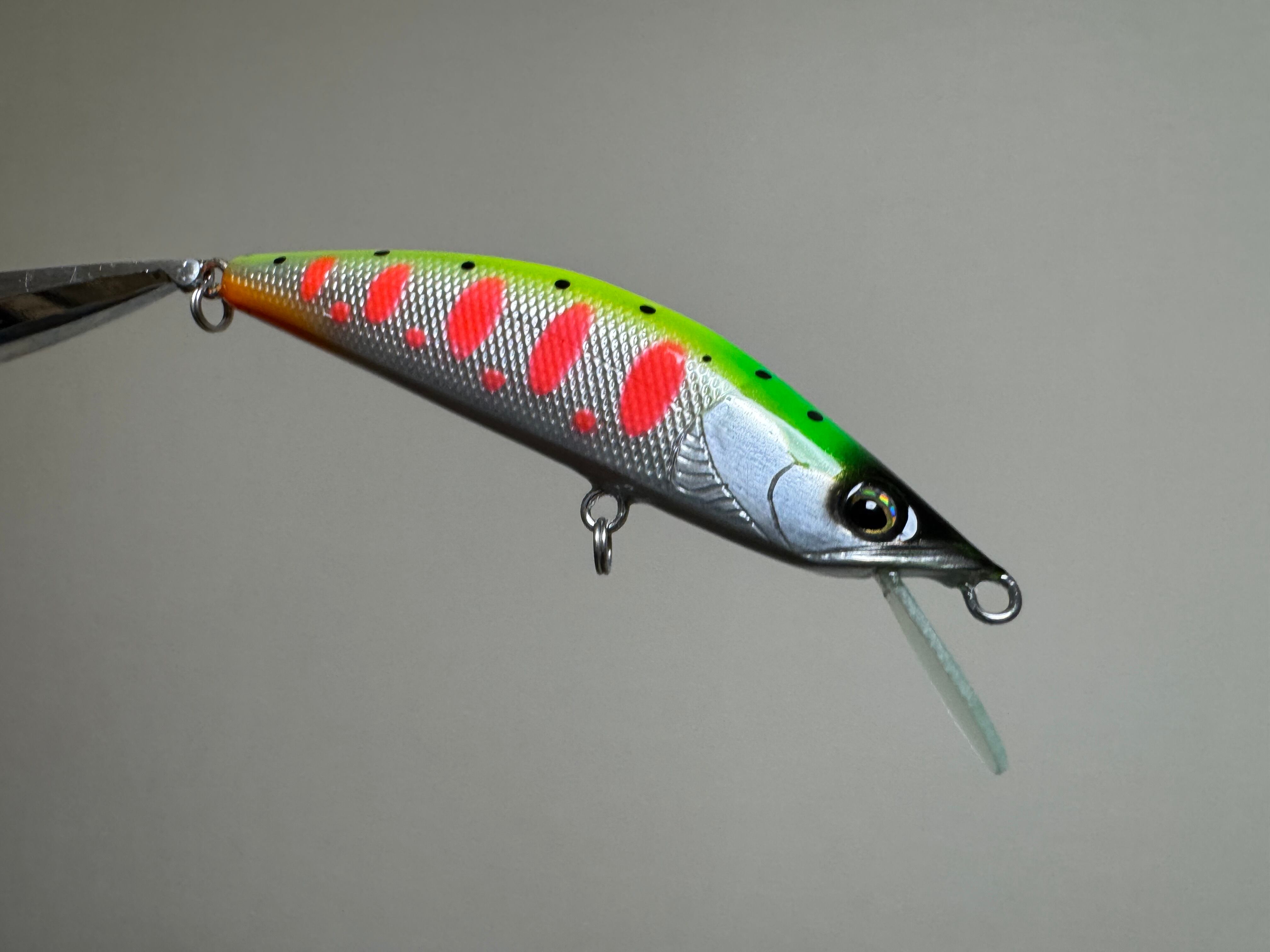 asmotech ハンドメイドミノー misao 2個セット trout lure making studio asmotech