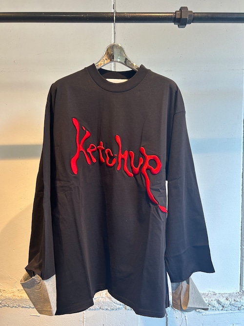 NEONSIGN  take on sleeve t-shirts ketchup